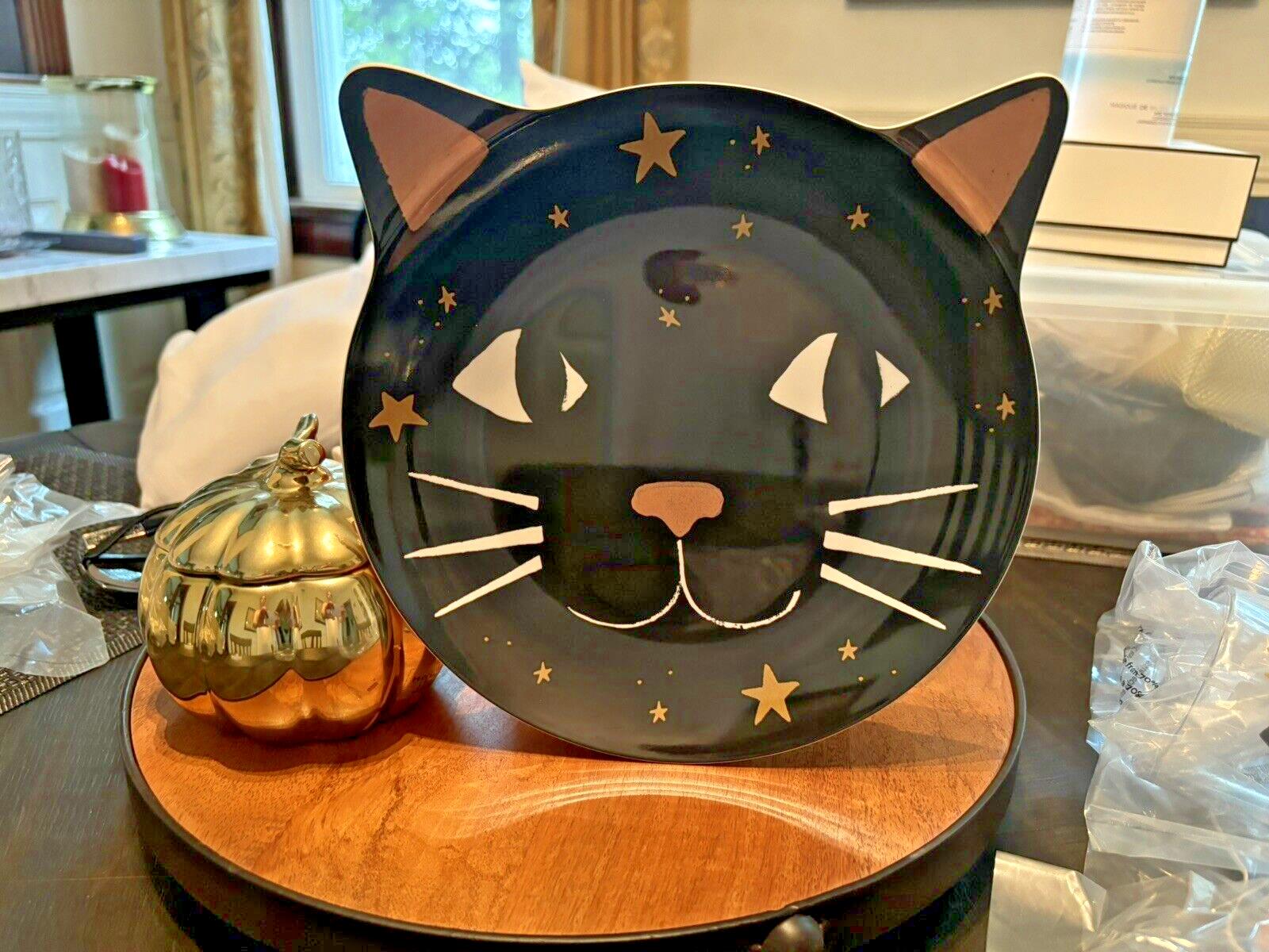 Pottery Barn Holiday Pumpkin black Cat Halloween party School kid SET 3 \