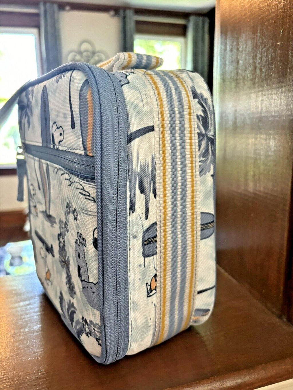 Pottery barn Snoopy school LUNCH BOX Bag Disney peanuts Kids travel set girl [
