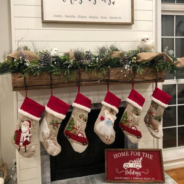 Pottery Barn Holiday Christmas stocking woodland deer gift party girl Disney  a