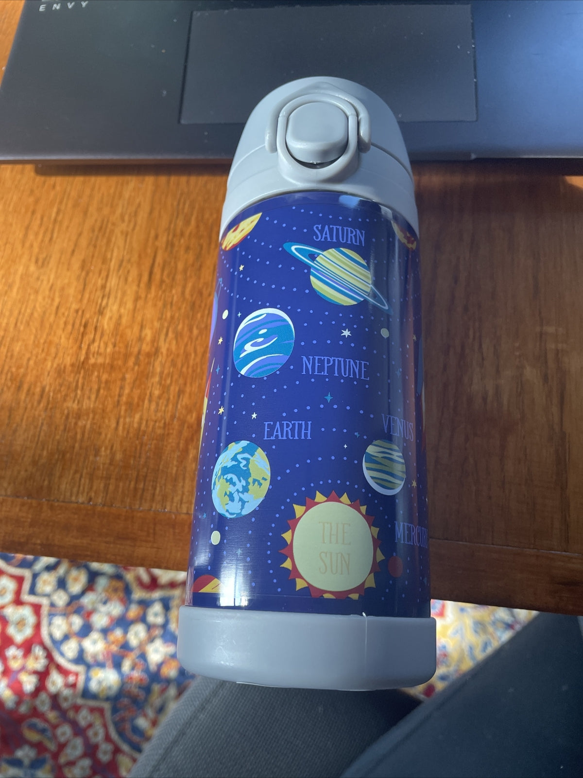 Pottery Barn School Disney WATER Bottle Space Lunch galaxy Star boy Travel kid .