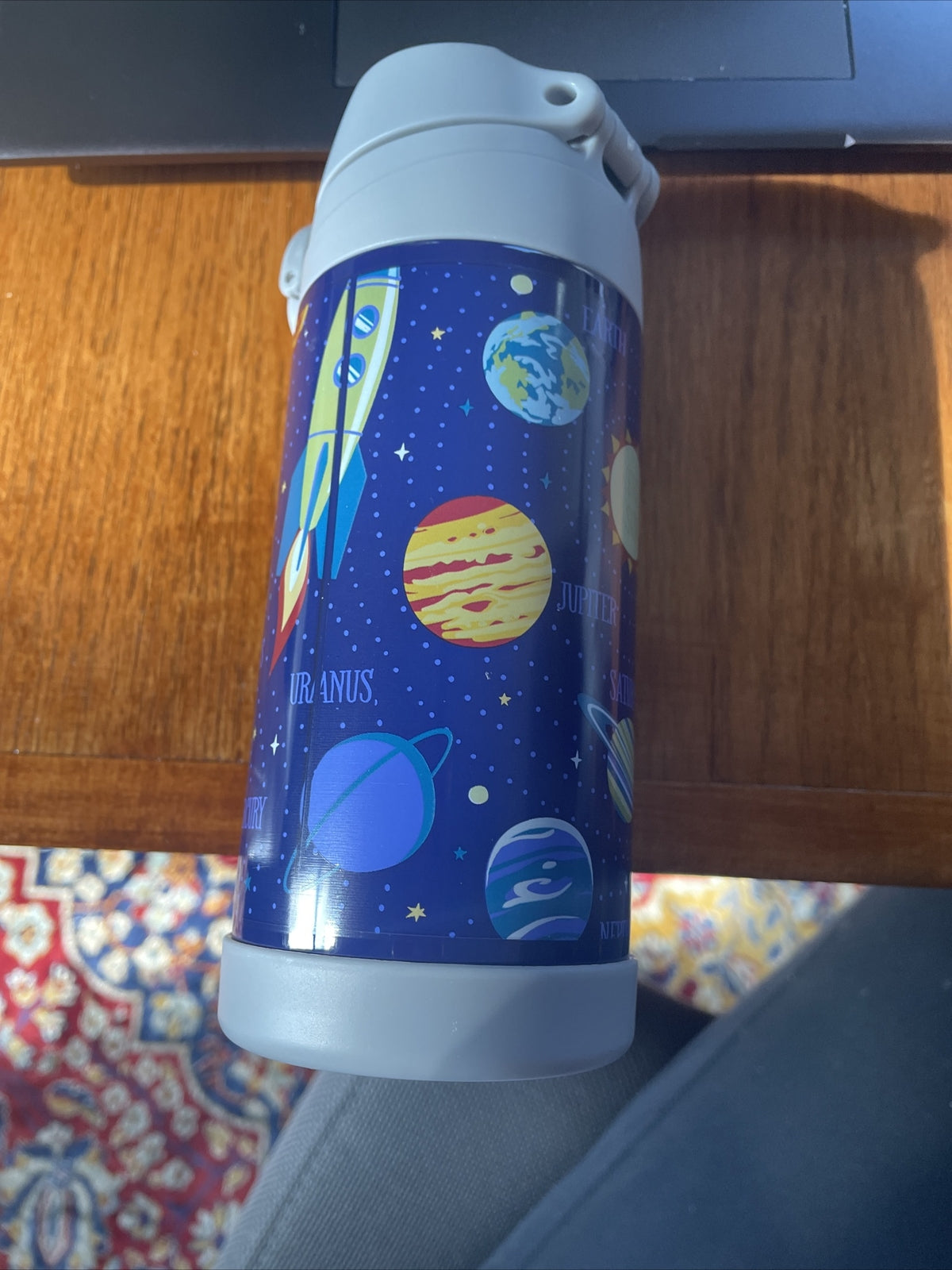 Pottery Barn School Disney WATER Bottle Space Lunch galaxy Star boy Travel kid .