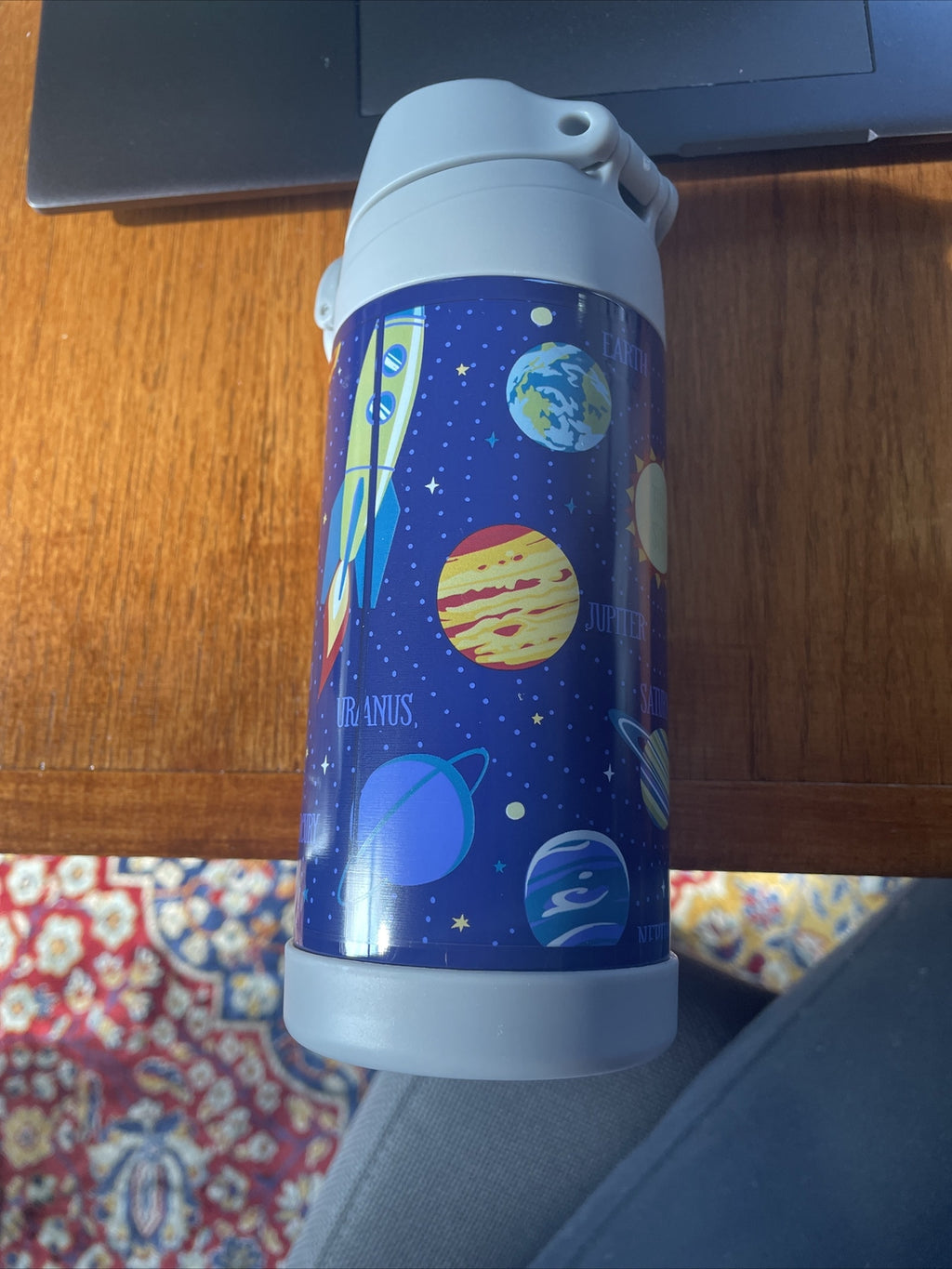 Pottery Barn School Disney WATER Bottle Space Lunch galaxy Star boy Travel kid .