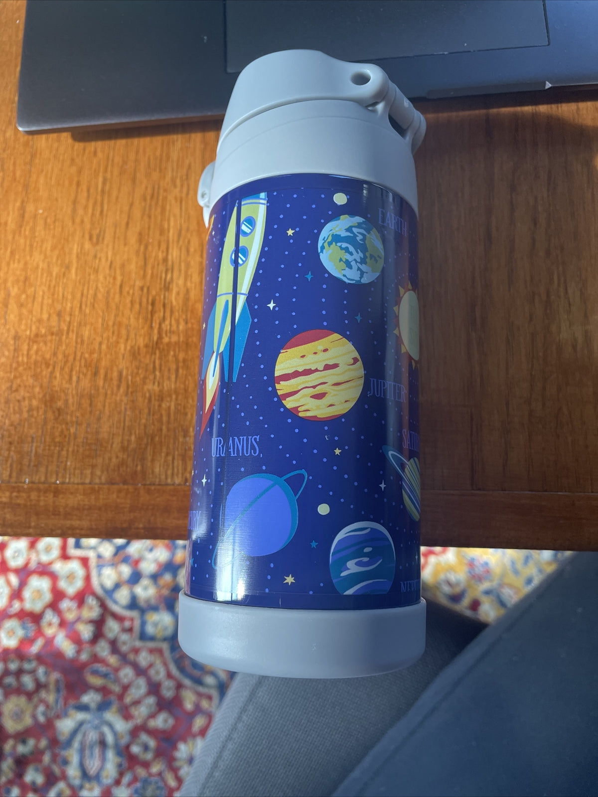 Pottery Barn School Disney WATER Bottle Space Lunch galaxy Star boy Travel kid .