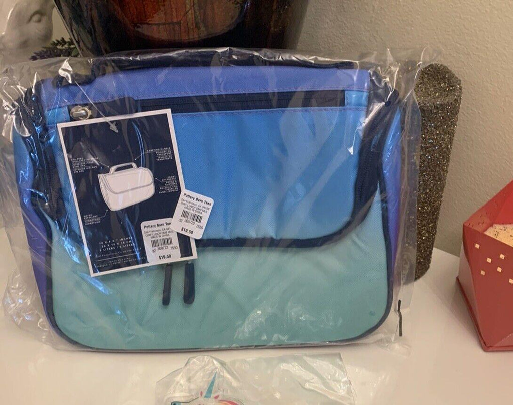 Pottery Barn LUNCH BAG School Disney rainbow gift sport princess girl kid new /