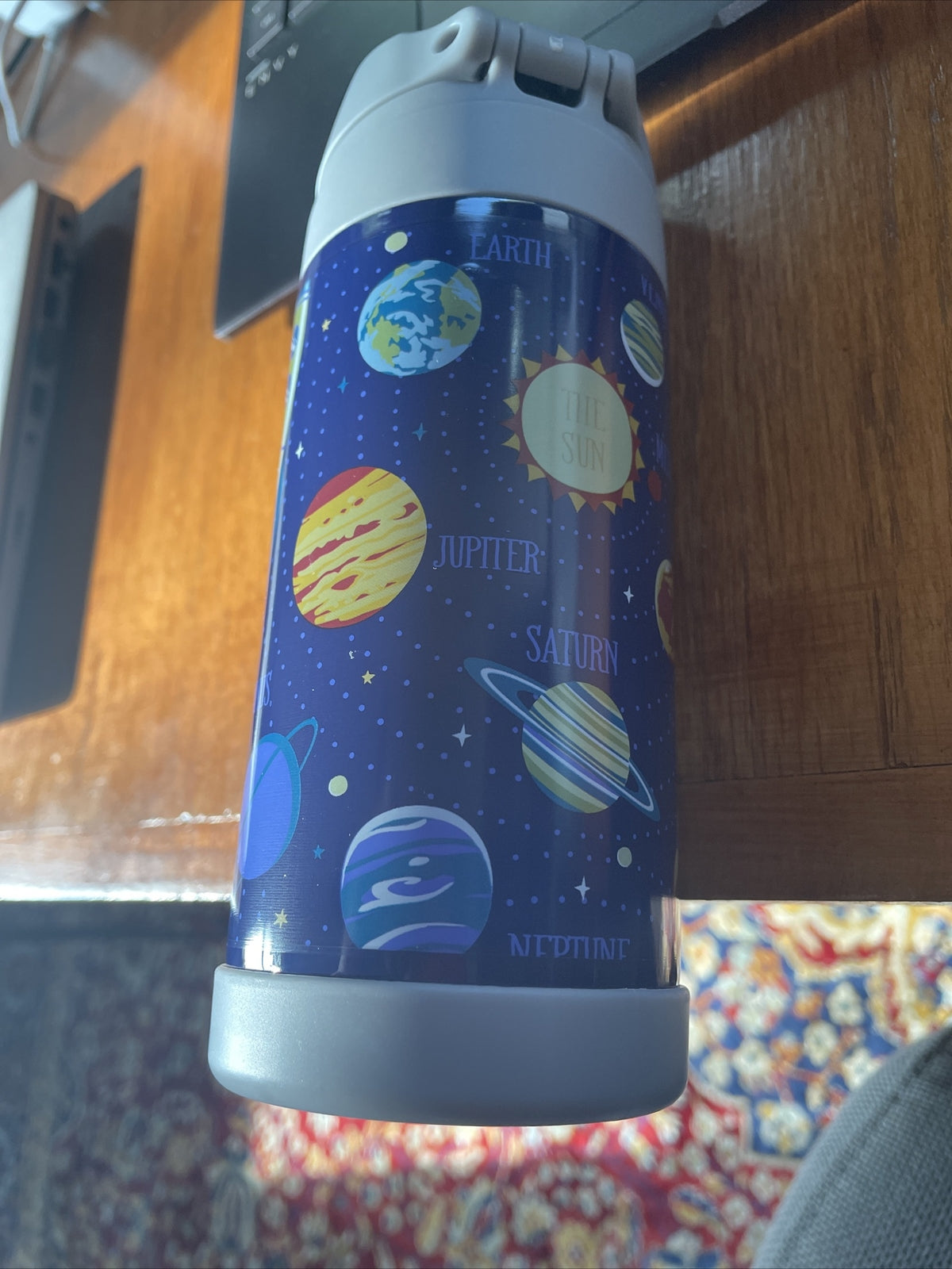 Pottery Barn School Disney WATER Bottle Space Lunch galaxy Star boy Travel kid .