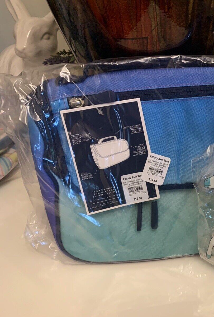 Pottery Barn LUNCH BAG School Disney rainbow gift sport princess girl kid new /