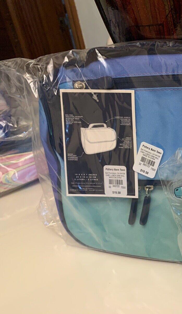 Pottery Barn LUNCH BAG School Disney rainbow gift sport princess girl kid new /