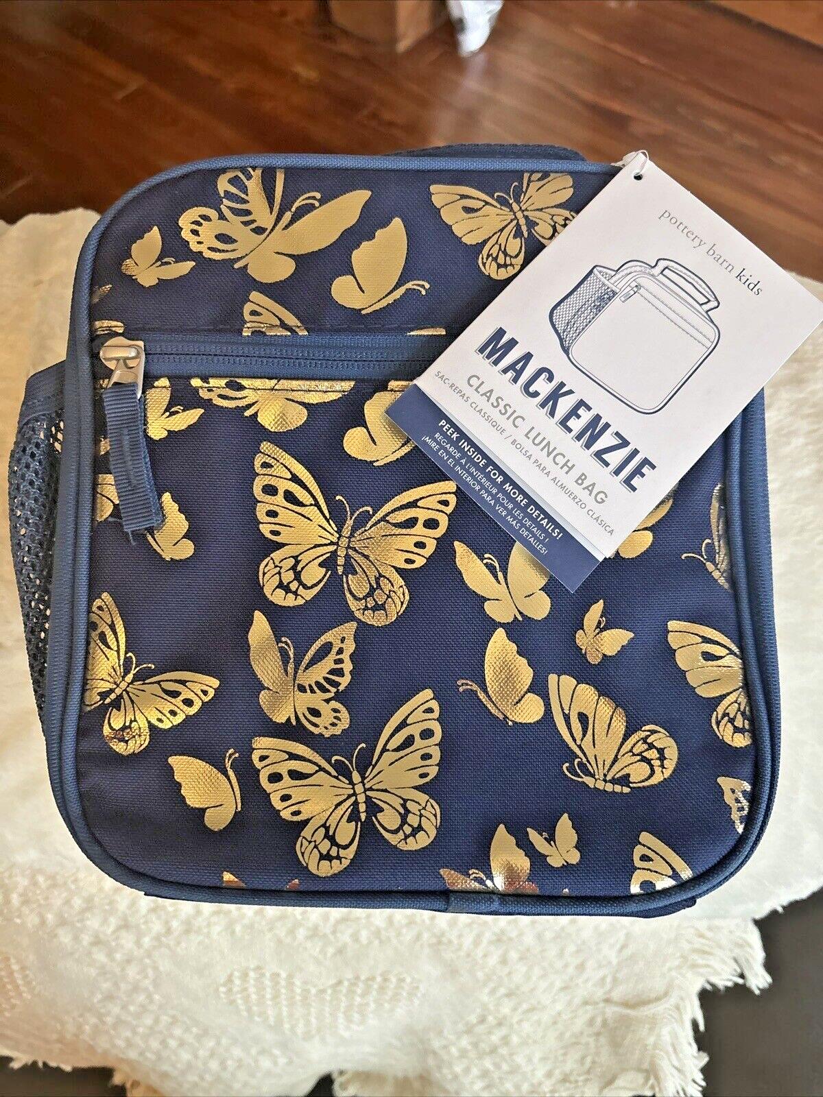 Pottery Barn school glitter LUNCH +Unicorn Disney travel bag gold girl gift ?? [