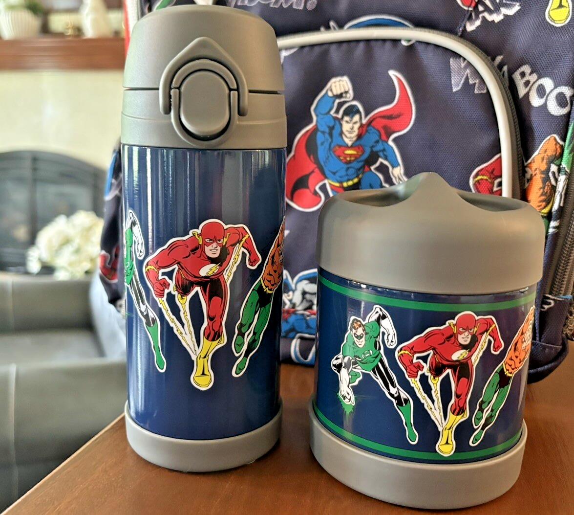 School Pottery Barn Disney LUNCH BOX+marvel Avengers superhero Water Travel ]