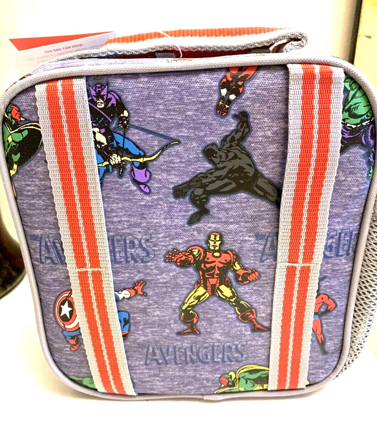 School Pottery Barn Disney LUNCH BOX+marvel Avengers superhero Water Travel ]