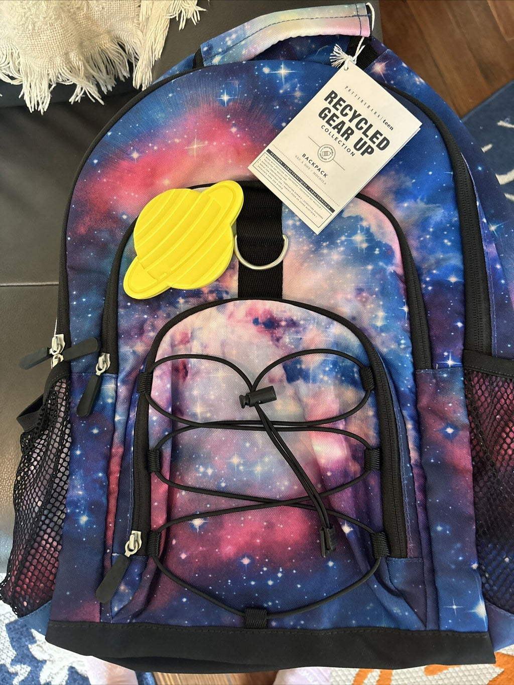 school Pottery barn LARGE BACKPACK Disney Supernova space boy Travel BAG .