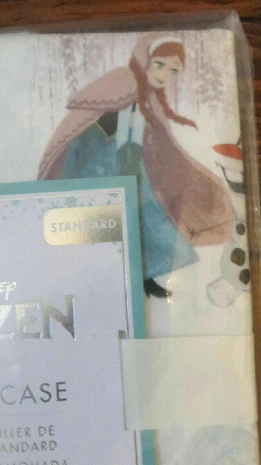Disney Pottery Barn Frozen pillowcase princess Elsa holiday star gift girl a