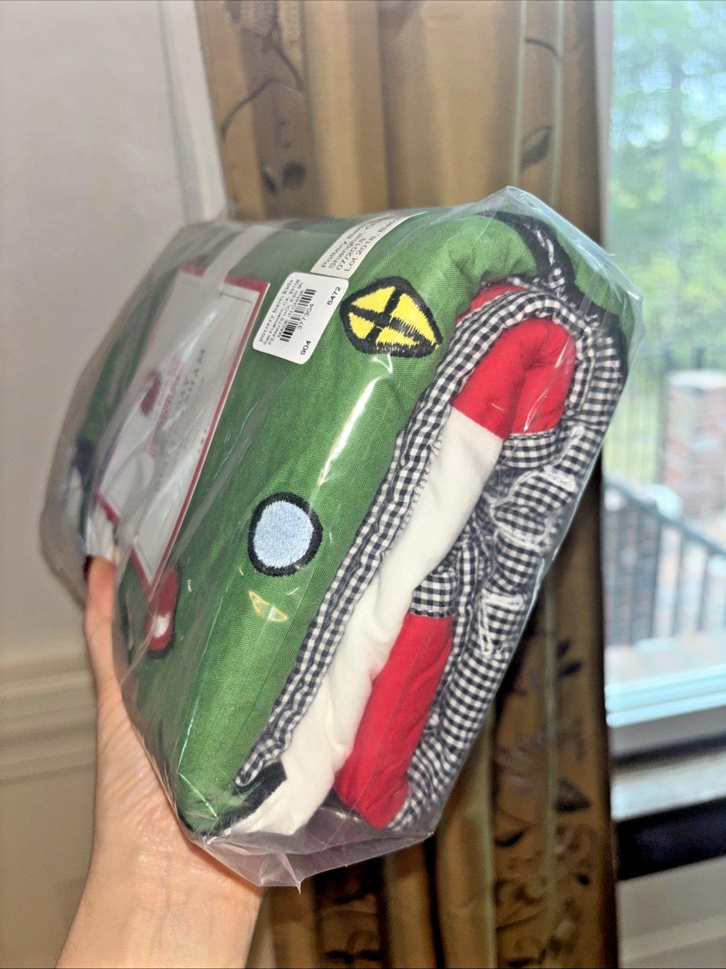 Pottery barn Peanuts Holiday Snoopy pillow SHAM Christmas gift Disney kid gift \