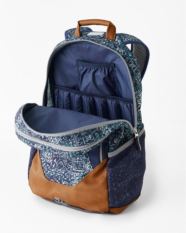 Garnet Hill LARGE BACKPACK School +Pottery Barn LUNCH Floral bag Disney girl .