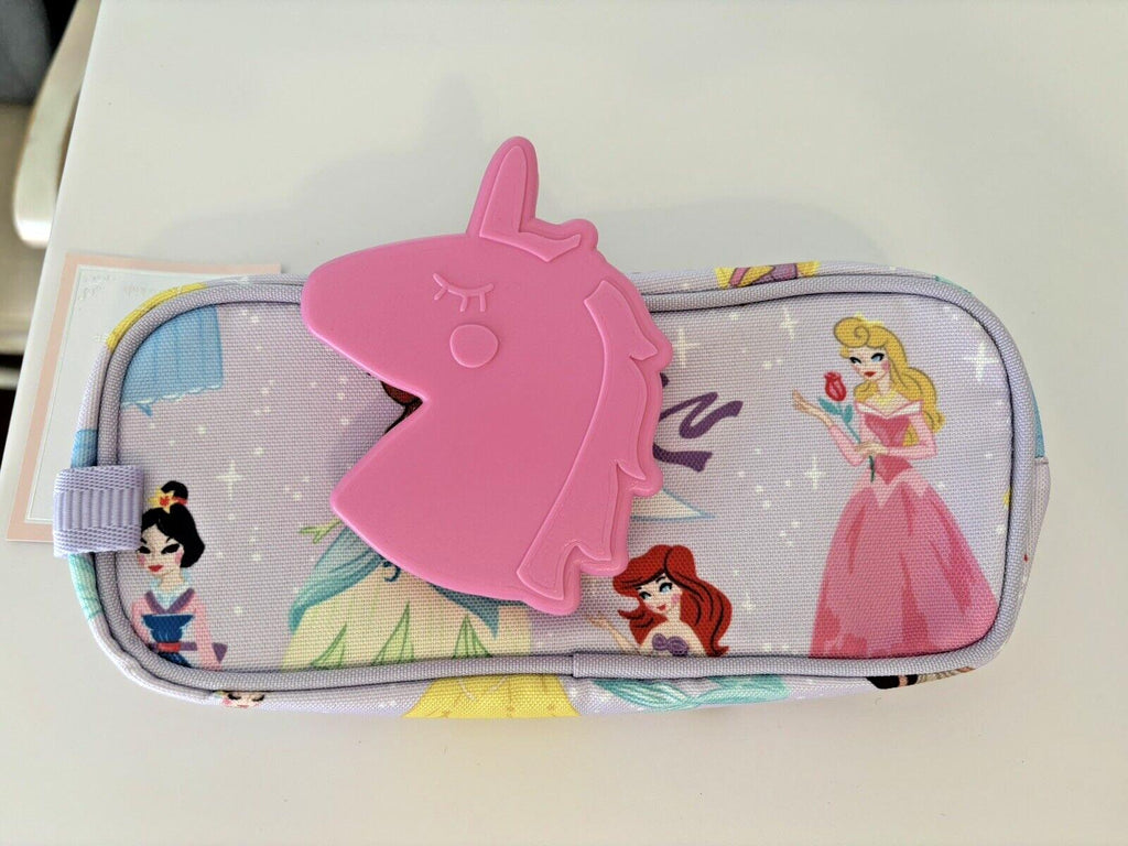 Pottery Barn School DISNEY Princess Cinderella Belle Castle Case+ Unicorn bag