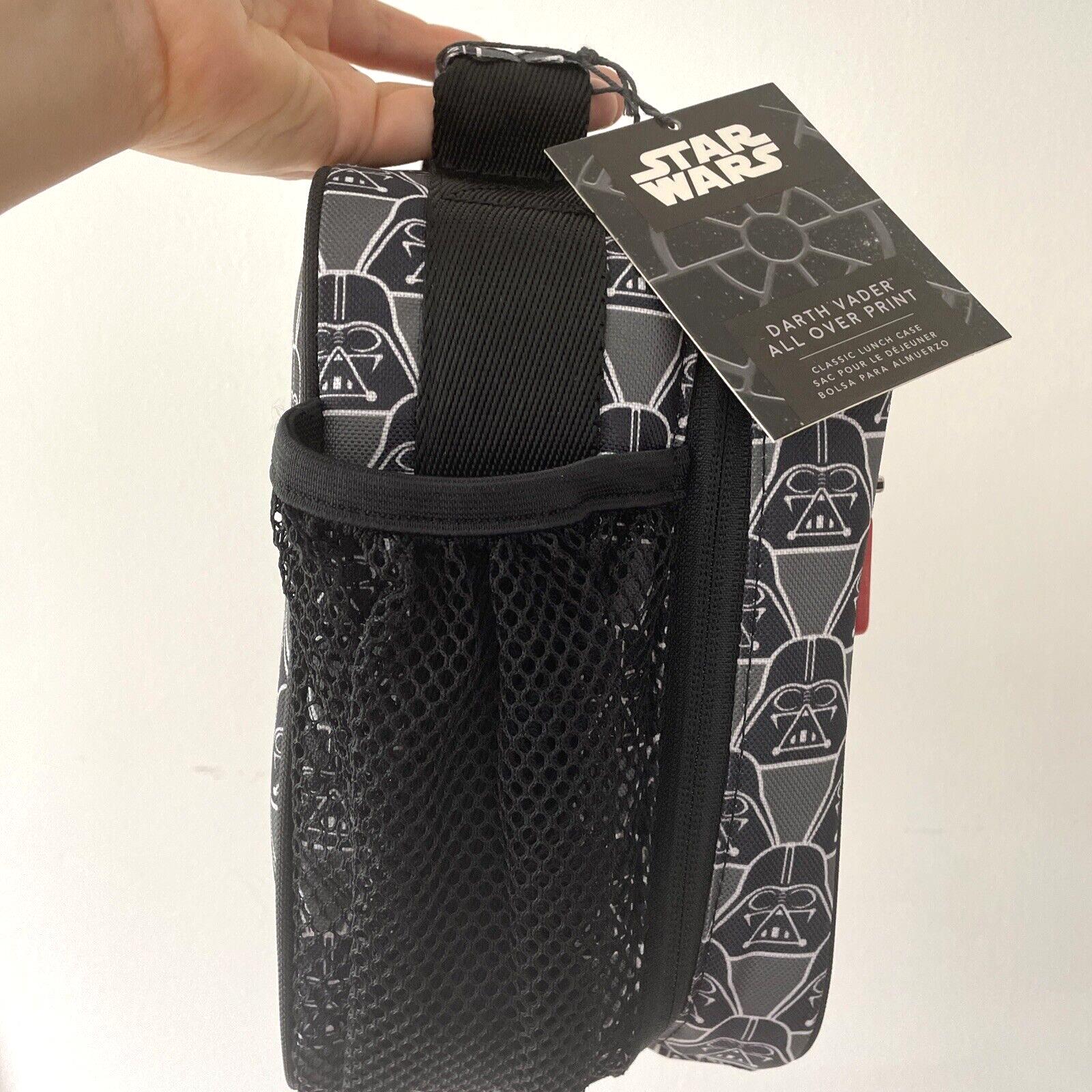 Disney School Pottery Barn STAR WARS spaceship LUNCH BOX +Bag Solo jedi  ?? .