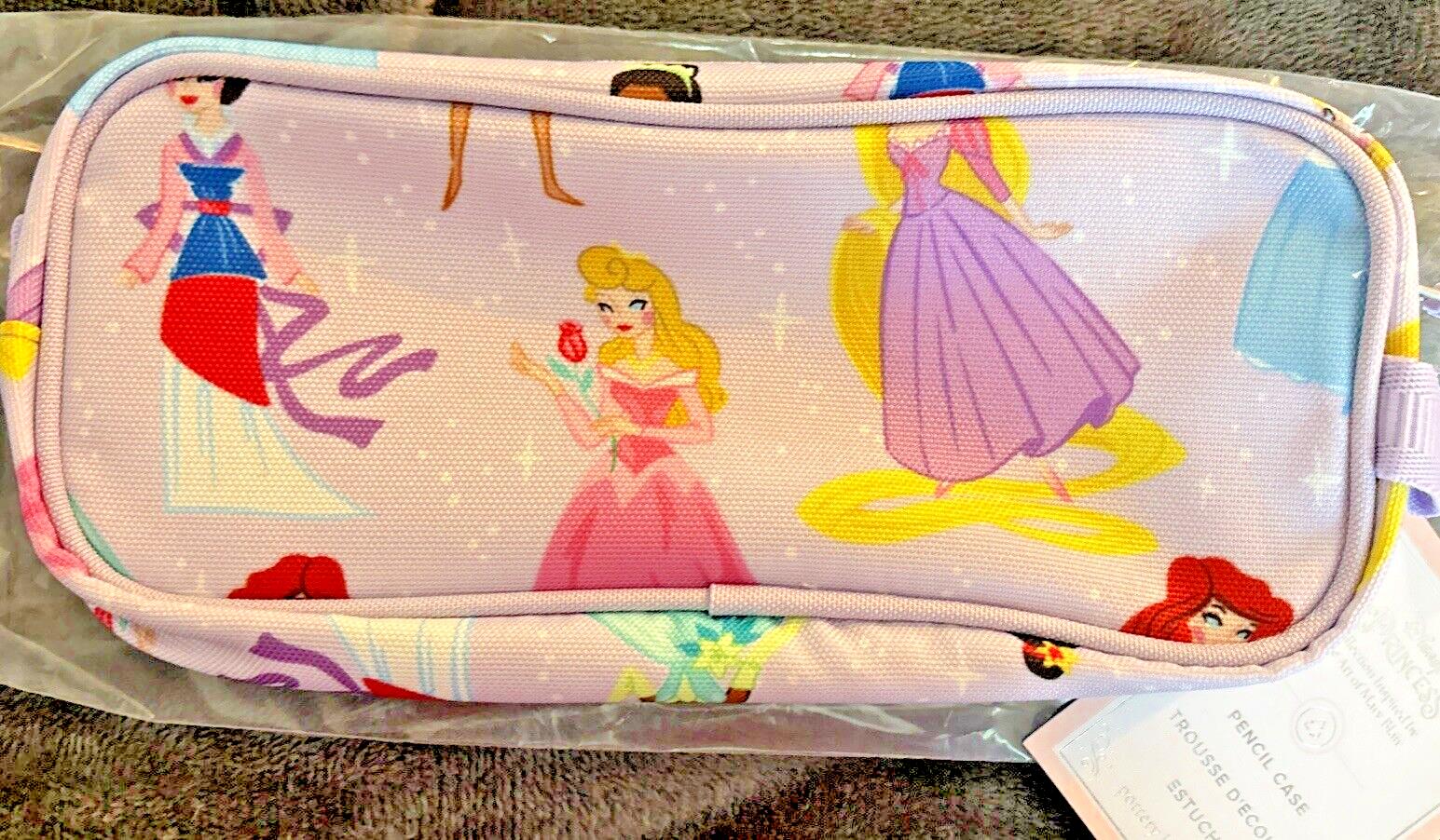 Pottery Barn School DISNEY Princess Cinderella Belle Castle Case+ Unicorn bag