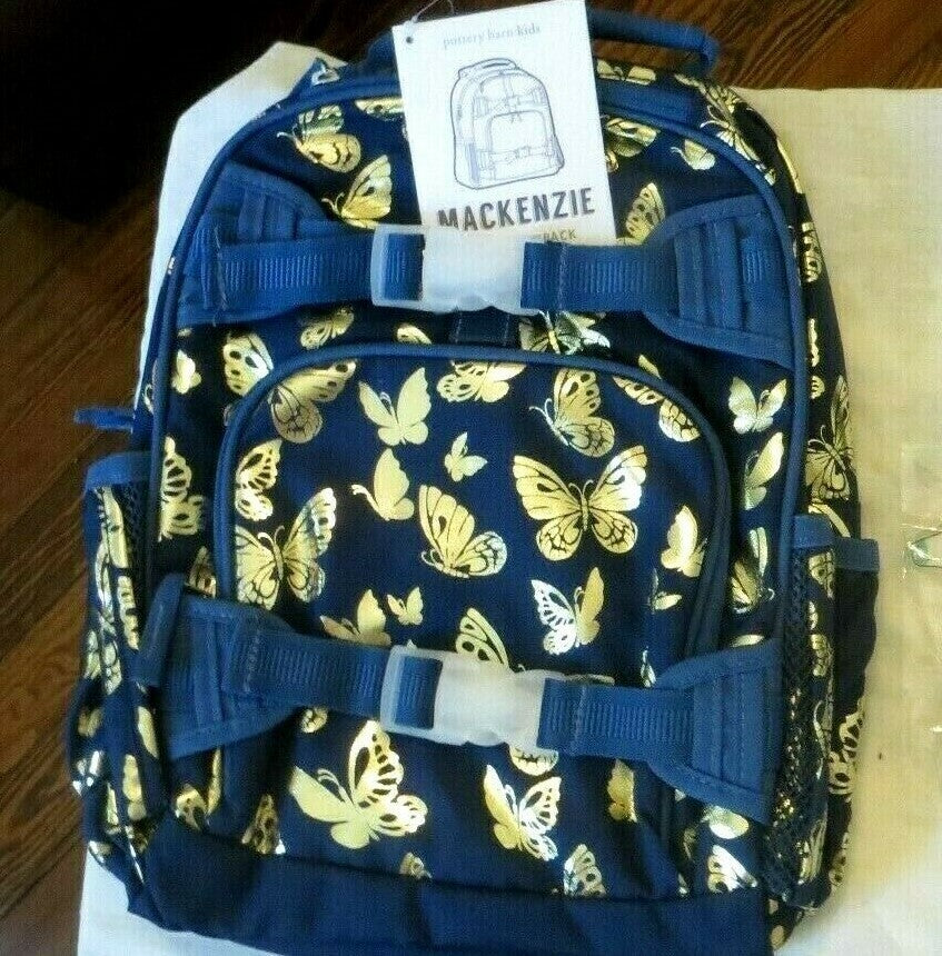 Pottery barn Disney School LARGE BACKPACK Glitter Travel Garden bag?? n