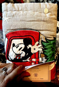 Disney Pottery Barn MICKEY MOUSE Christmas pillow sham holiday gift party star [
