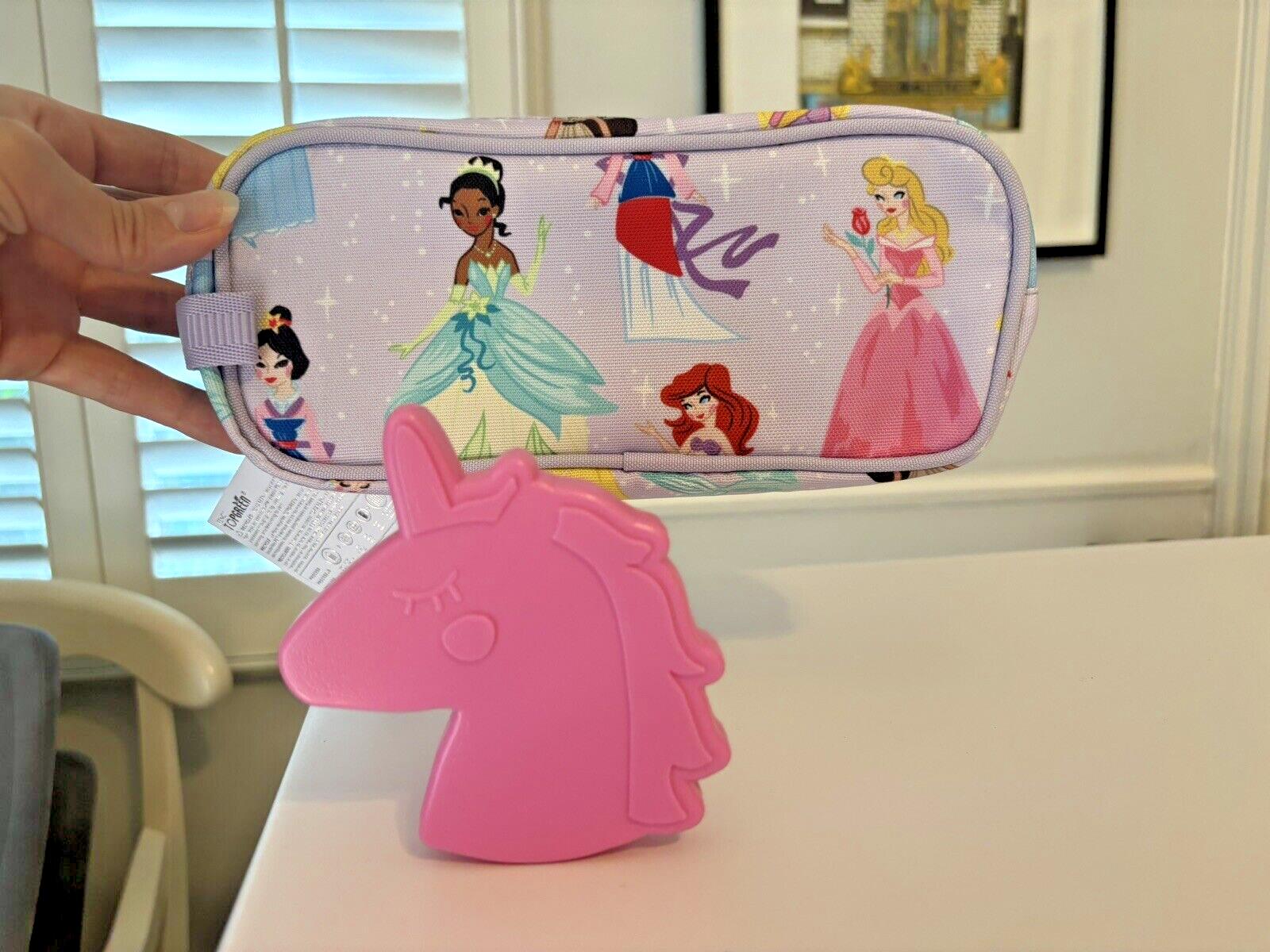 Pottery Barn School DISNEY Princess Cinderella Belle Castle Case+ Unicorn bag