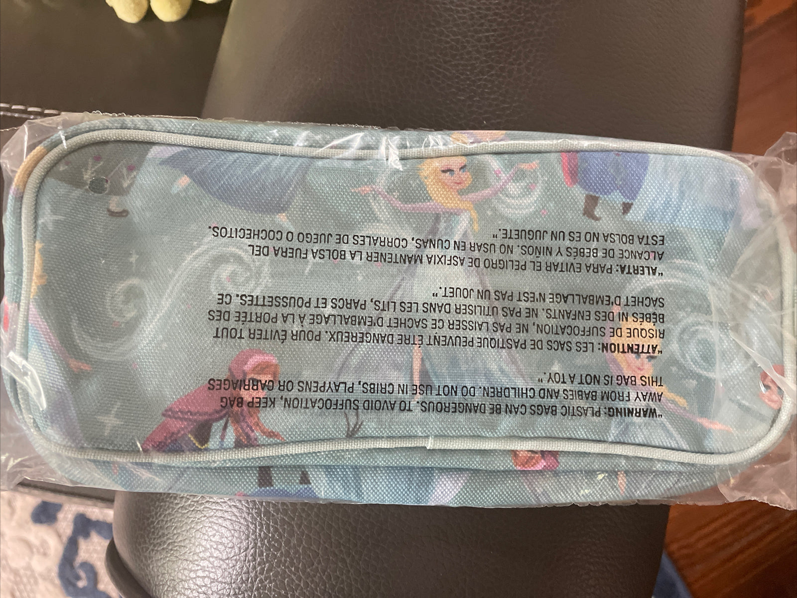 Pottery Barn School Frozen Elsa Olaf PENCIL CASE bag girl disney princess .