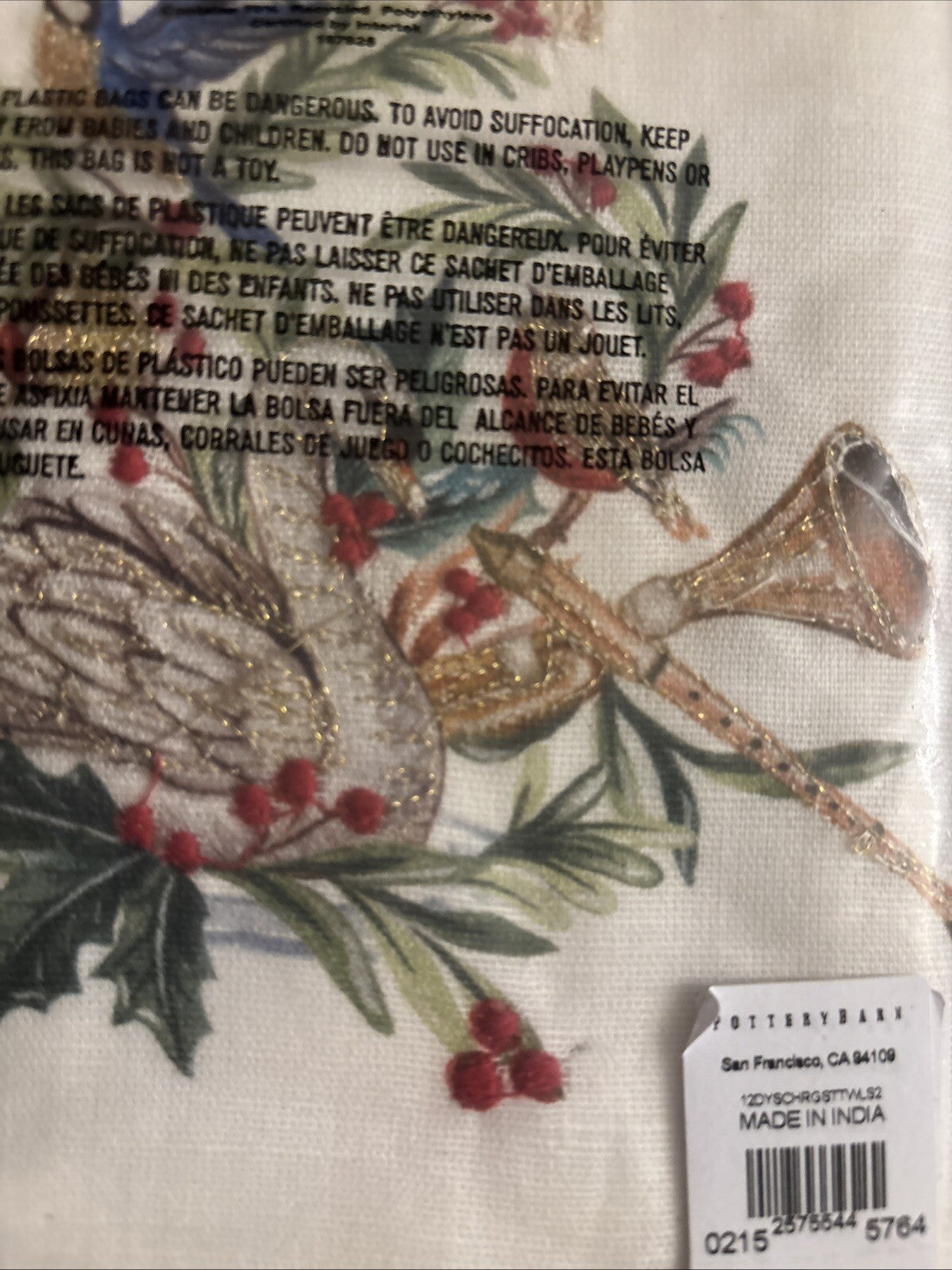 pottery barn kitchen hand towel Snowman Holiday days Christmas nutcracker SET `