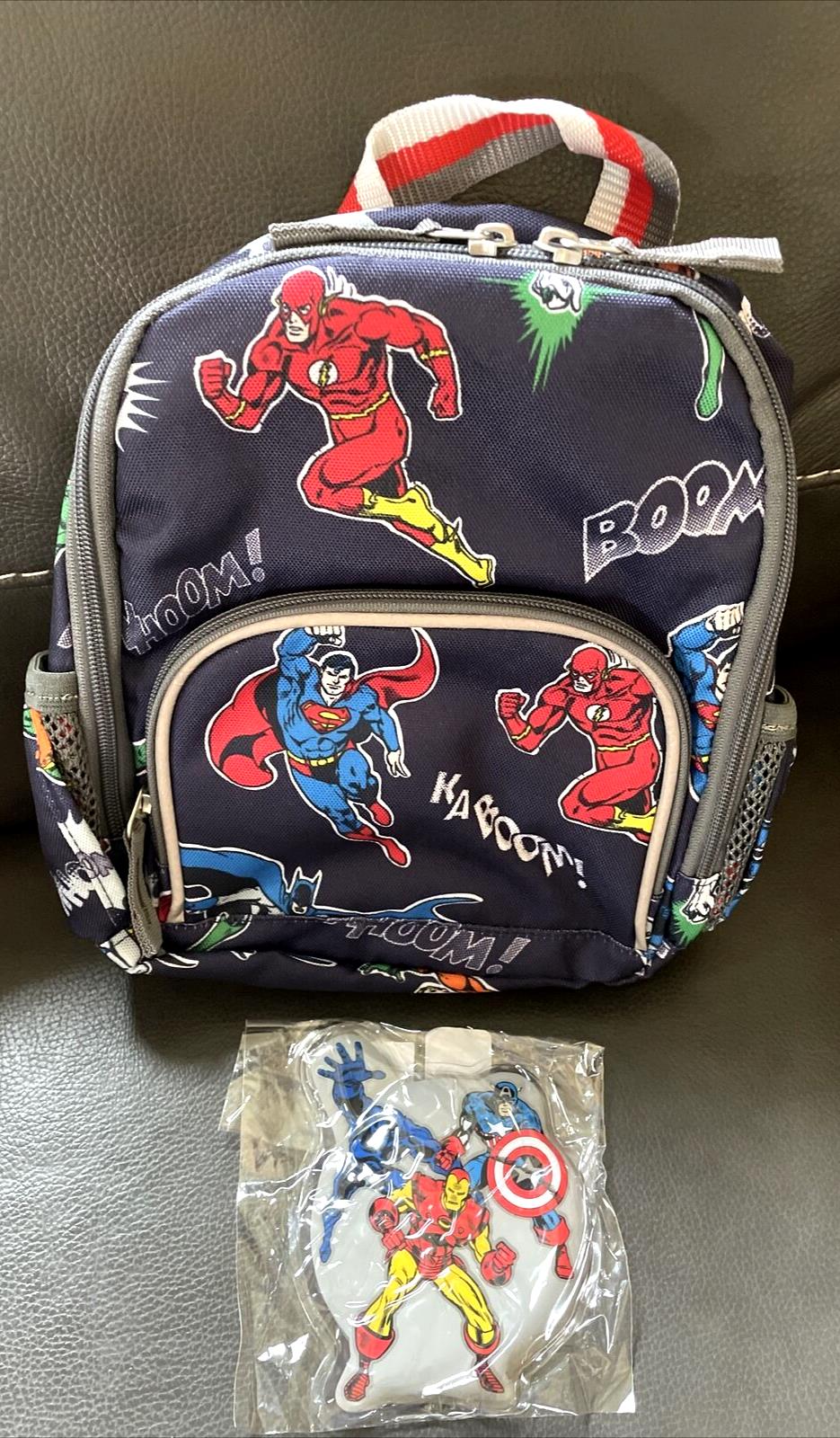 Pottery Barn school Disney Backpack Spider-man Bag superhero Marvel avengers .