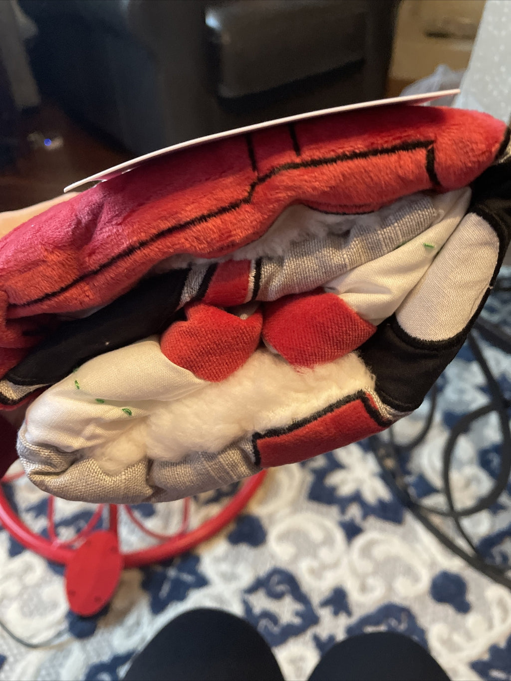 Disney Pottery Barn MICKEY MOUSE Christmas pillow sham holiday gift party star [