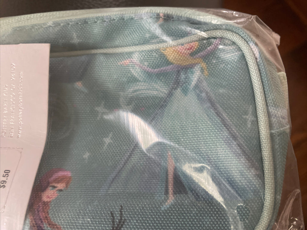 Pottery Barn School Frozen Elsa Olaf PENCIL CASE bag girl disney princess .