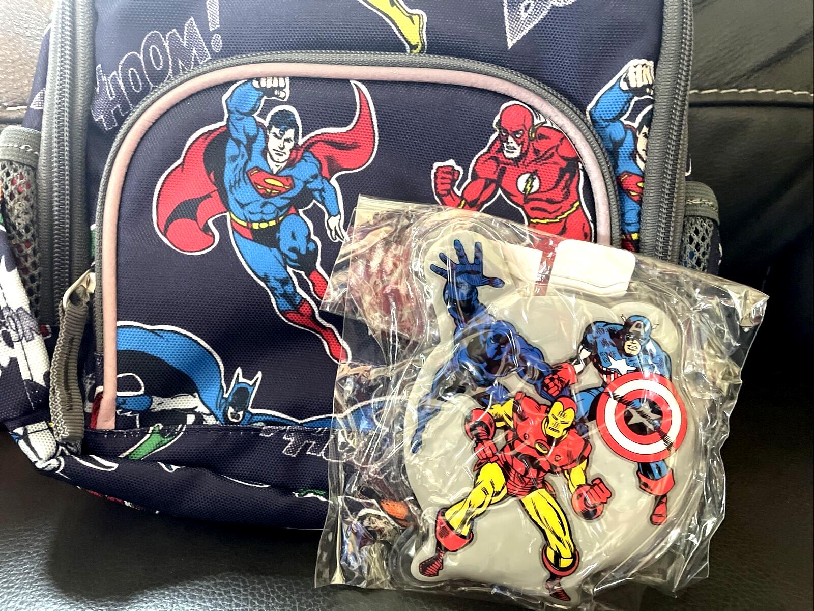 Pottery Barn school Disney Backpack Spider-man Bag superhero Marvel avengers .