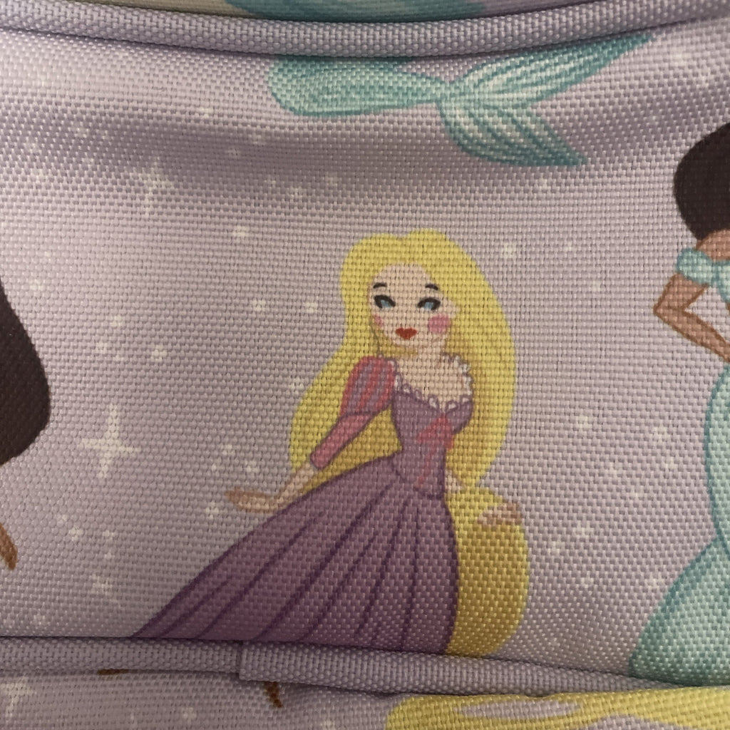 Pottery Barn School DISNEY Princess Cinderella Belle Castle Case+ Unicorn bag