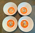 Disney Pottery Barn Mickey Mouse holiday Bowl Halloween party school kid SET 4 ]