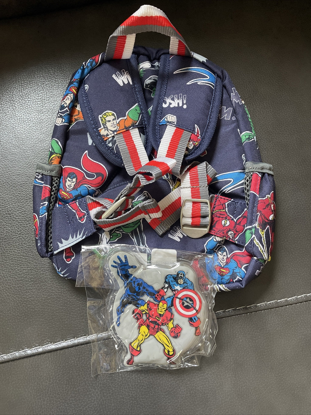 Pottery Barn school Disney Backpack Spider-man Bag superhero Marvel avengers .