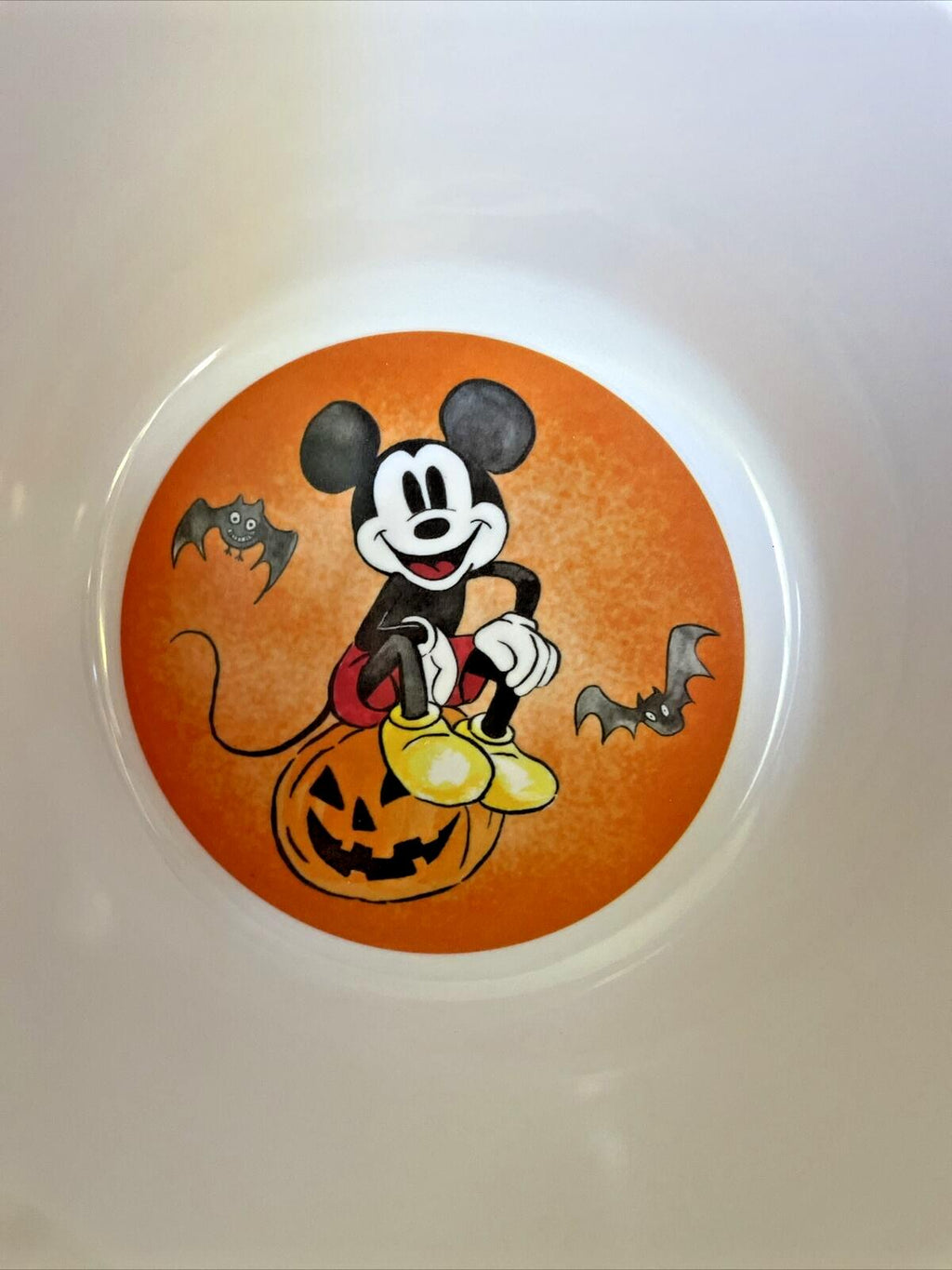 Disney Pottery Barn Mickey Mouse holiday Bowl Halloween party school kid SET 4 ]