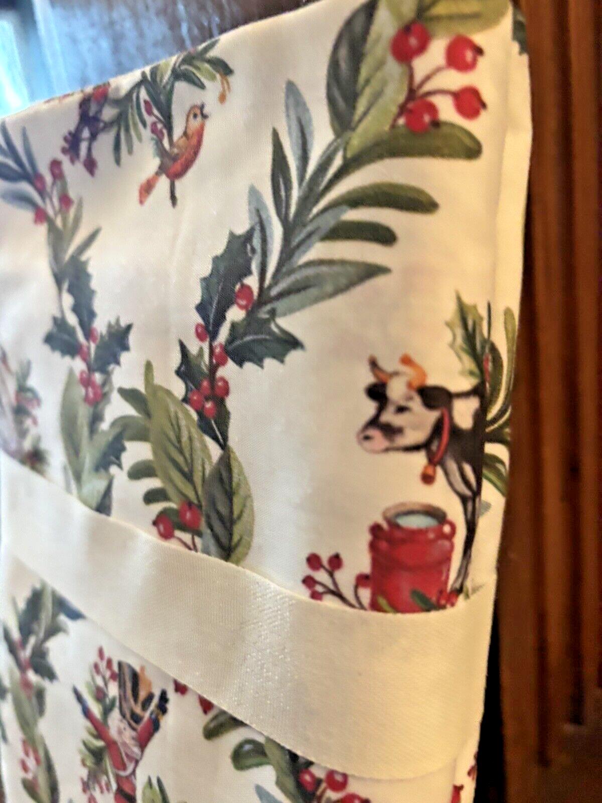 pottery barn Holiday KING Christmas Nutcracker Pillow Sham Birthday gift 12 days