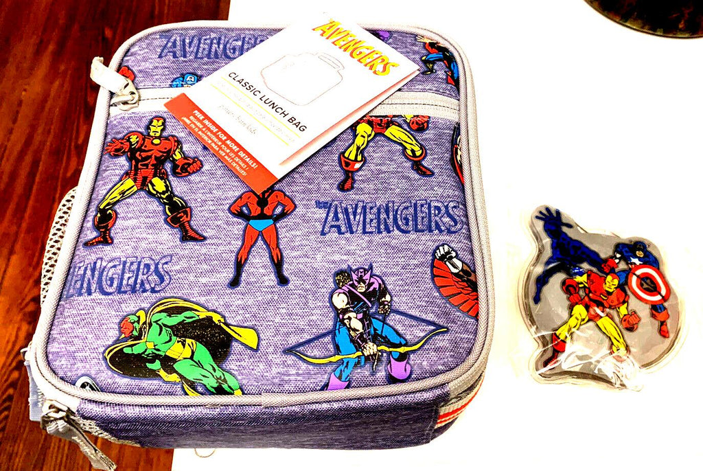 school Pottery Barn LUNCH BOX BAG Marvel avengers superhero disney gift flash ,