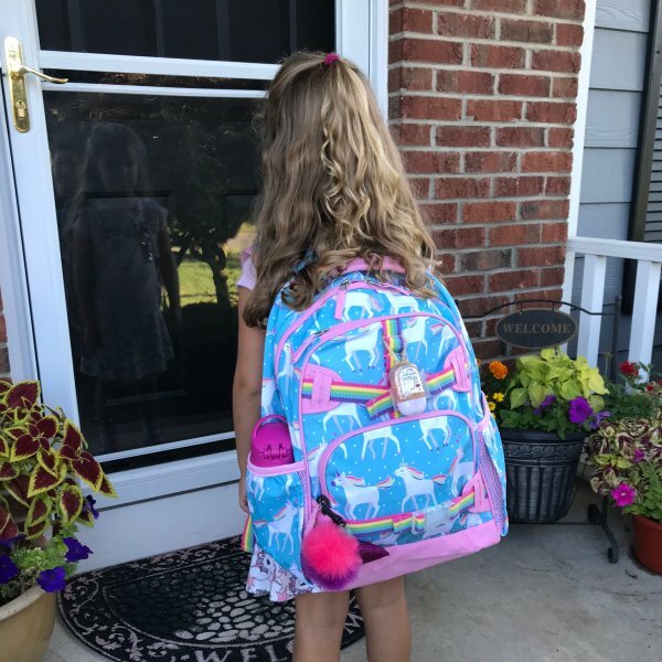 Pottery Barn school Disney LG BACKPACK Rainbow Unicorn Girl Travel Bag ??Heart n