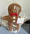 Pottery Barn Christmas Holiday Gingerbread bed pillow gift Birthday Disney kid \