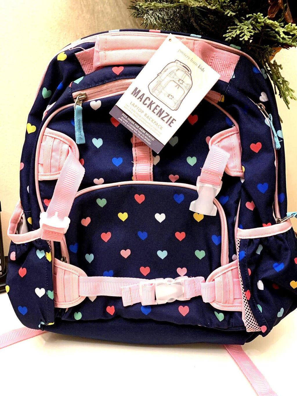 School Pottery Barn kids Disney BACKPACK travel bag+Water +Lunch BOX+Unicorn [