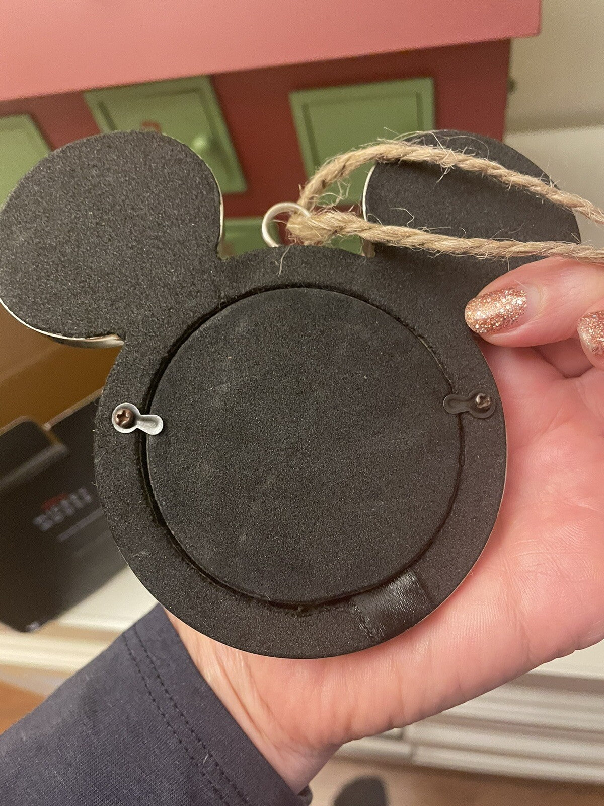 Pottery Barn Mickey Mouse Ornament Holiday Christmas Disney party birthday kid -