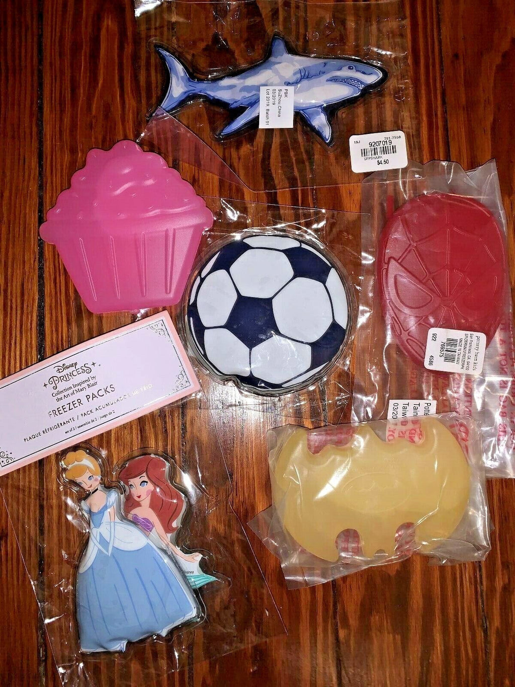 Pottery Barn School ICE Pack bag Dinosaur princess unicorn ball space rainbow `