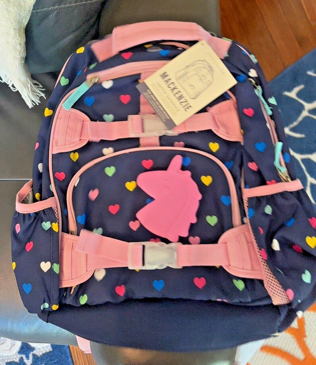 School Pottery Barn kids Disney BACKPACK travel bag+Water +Lunch BOX+Unicorn [