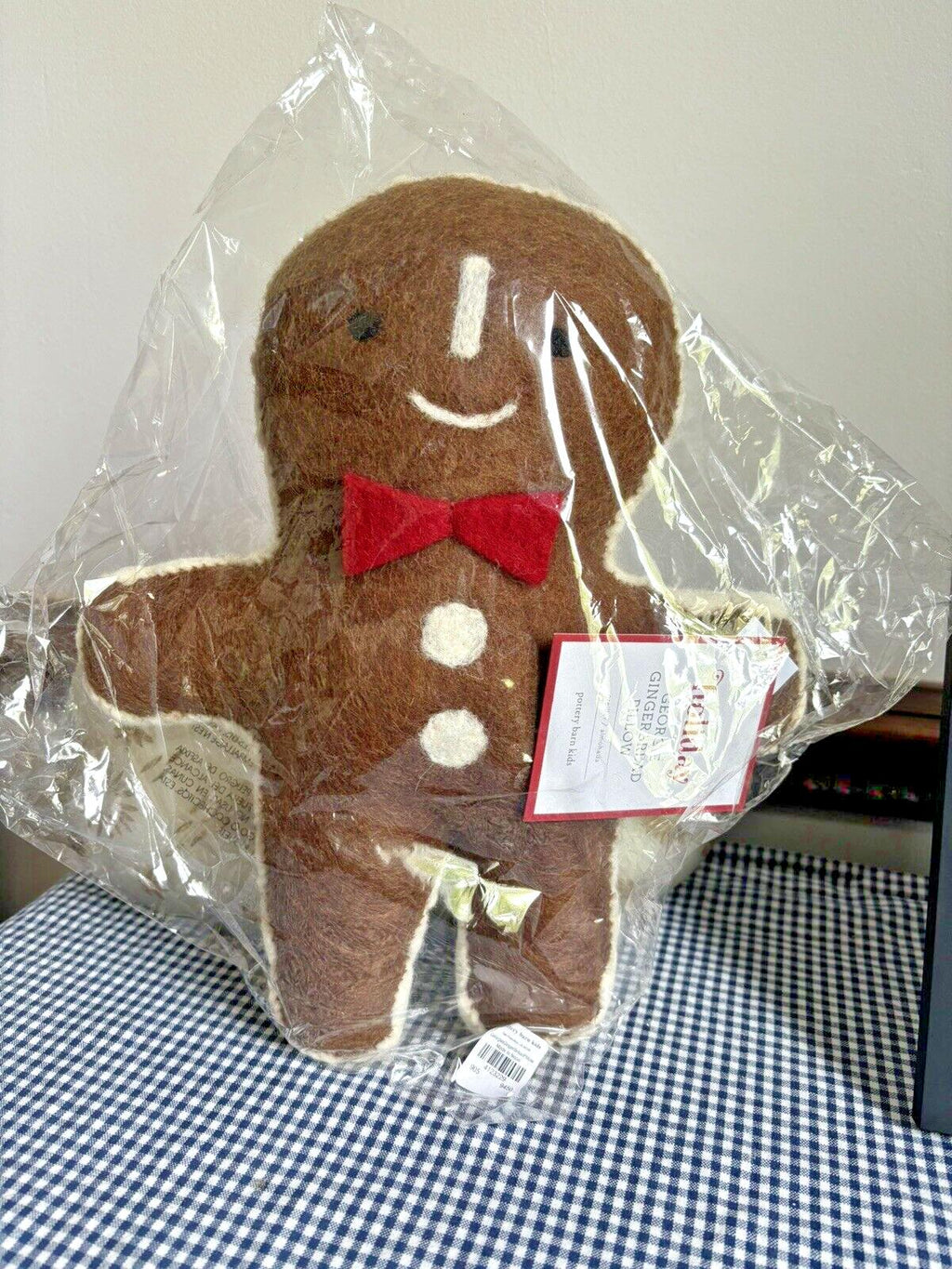 Pottery Barn Gingerbread Disney Christmas Holiday pillow gift set party SET 2 ??