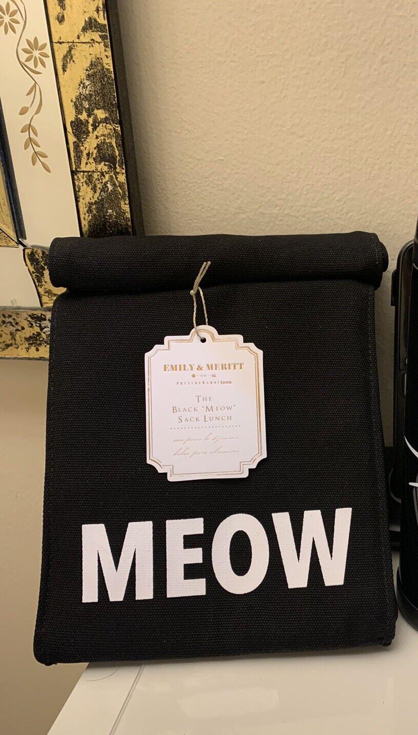 School pottery barn Disney Lunch bag Emily & Meritt Kitty cat teen gift party .