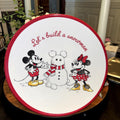 Pottery Barn Holiday Mickey Mouse Christmas Disney Dinner plate Kid party gift