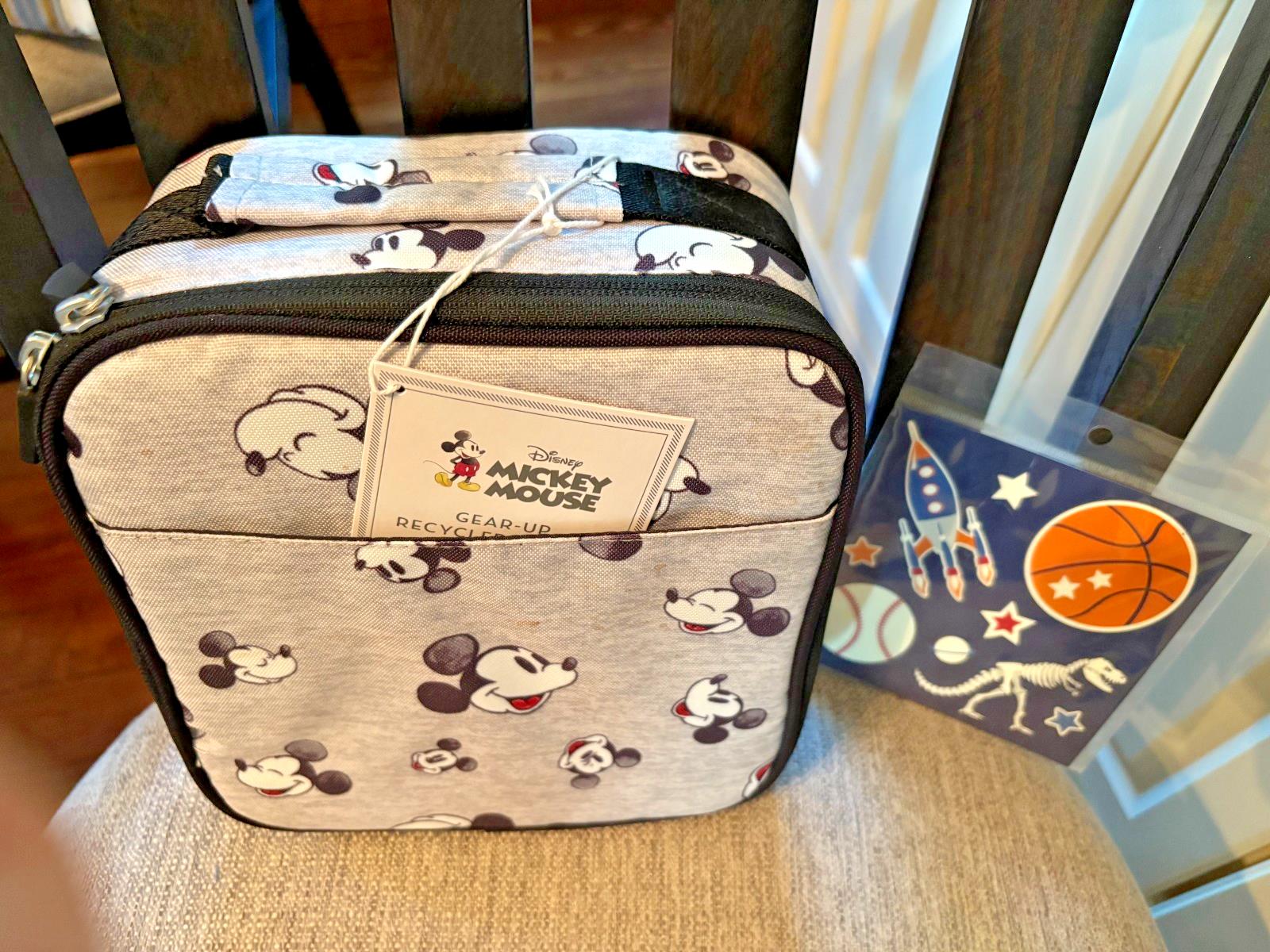 School Pottery barn Kid Disney Mickey Space BACKPACK LUNCH Dinosaur travel BAG .