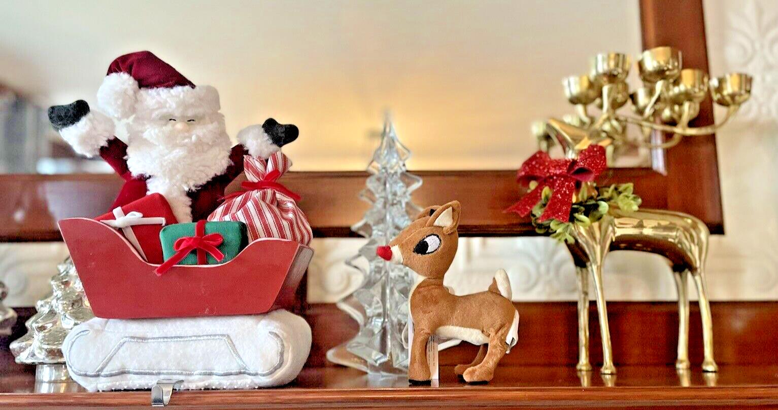 Pottery Barn Christmas Holiday Rudolph Ornament gift party Disney kid '