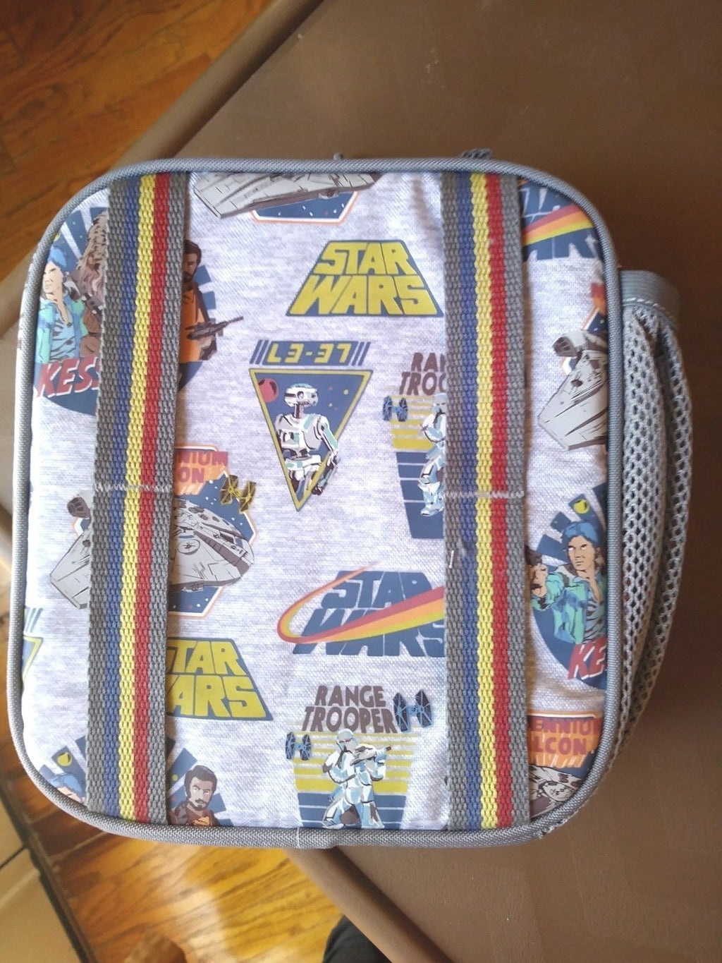 Pottery Barn School LUNCH BOX BAG Star Wars SOLO Disney space boy travel n