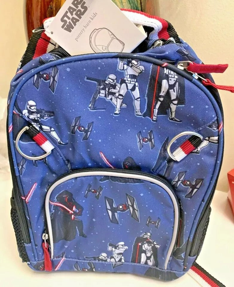 School Pottery Barn STAR WARS Mandalorian BACKPACK Water travel Bag ?? .