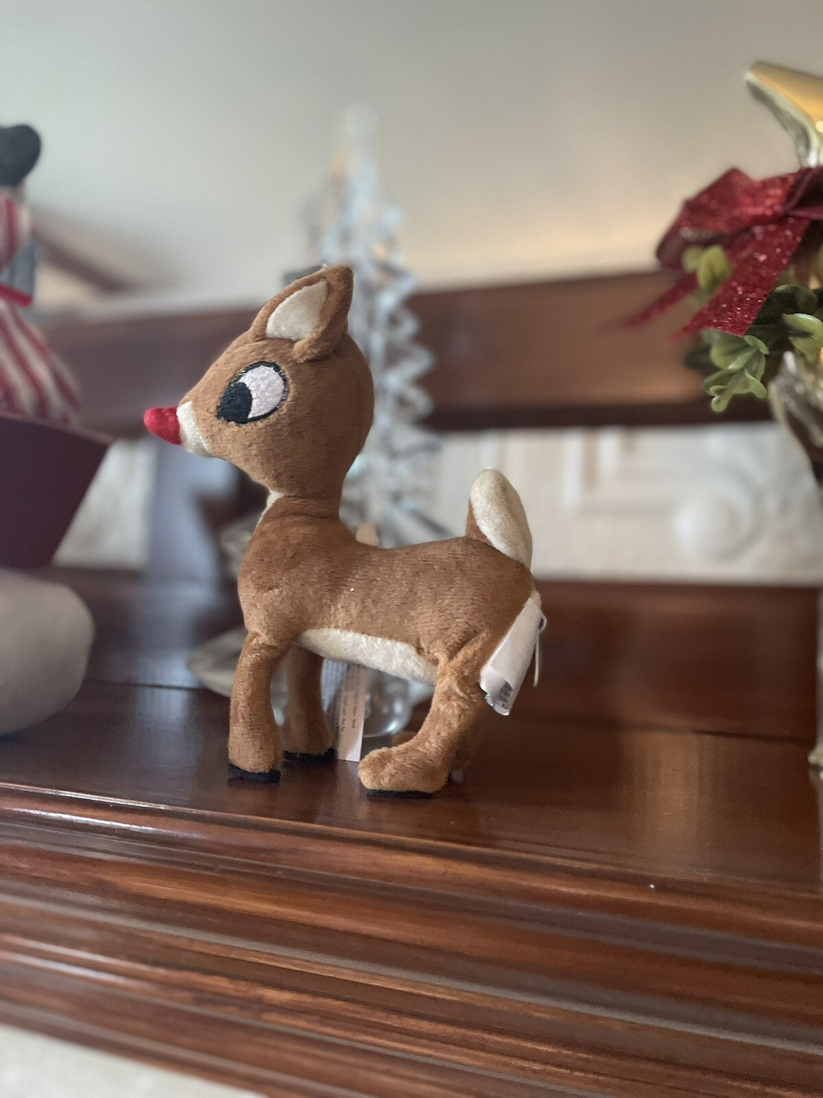 Pottery Barn Christmas Holiday Rudolph Ornament gift party Disney kid '